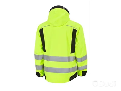3 st. Skaljacka Björnkläder, THS Shell Jacket, varsel klass 3, olika storlekar