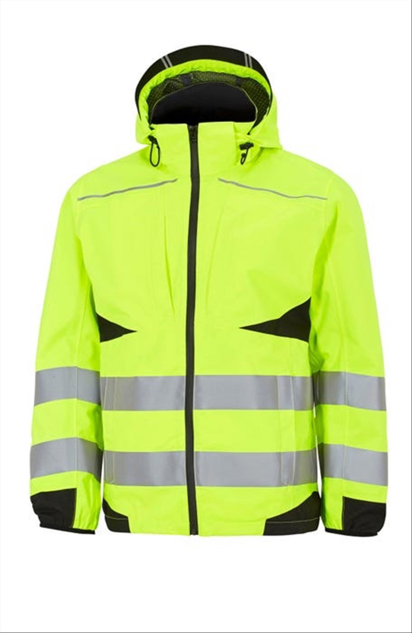 3 st. Skaljacka Björnkläder, THS Shell Jacket, varsel klass 3, olika storlekar