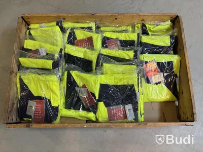 PARTI MED FLAMSKYDDSBYXOR BJÖRNKLÄDER, HIVIS BYXA KLASS 2 CO/P/AS GUL, OLIKA STORLEKAR