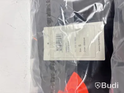 6 st. Sweatshirt Björnkläder, Teknik, svart/orange, olika storlekar