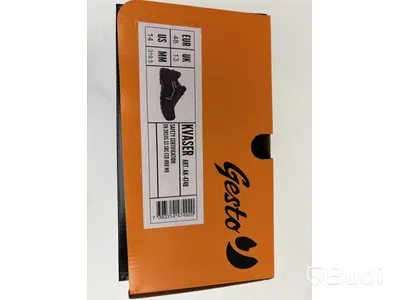(NEW) Gesto Kvaser safety shoes with waterproof membrane, size 48 - total 10 pairs