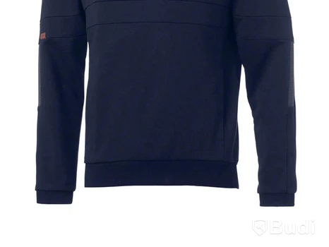 Parti med half-zip tröjor Björnkläder, mörkblå, stl. L - ca 140 st.
