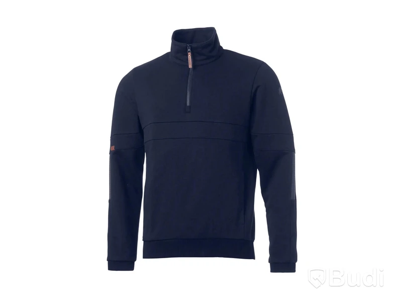 Parti med half-zip tröjor Björnkläder, mörkblå, stl. L - ca 140 st.