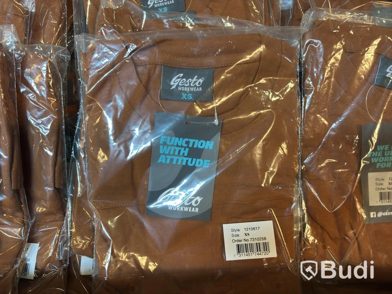 Parti med T-shirt Gesto, Leisure, orange, stl. XS - ca 90 st.