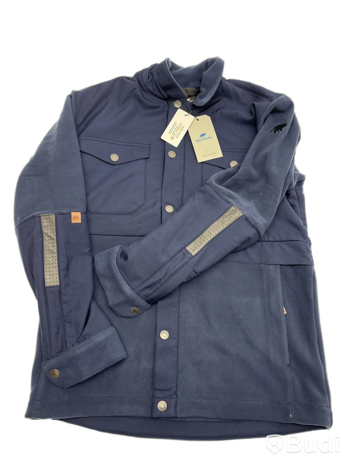 (NEW) Lot of fleece jackets, Björnkläder, navy blue, size 4XL, 10 pcs.