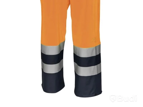 55 st. Regnbyxor Gesto, Hivis klass 2, orange, stl XS