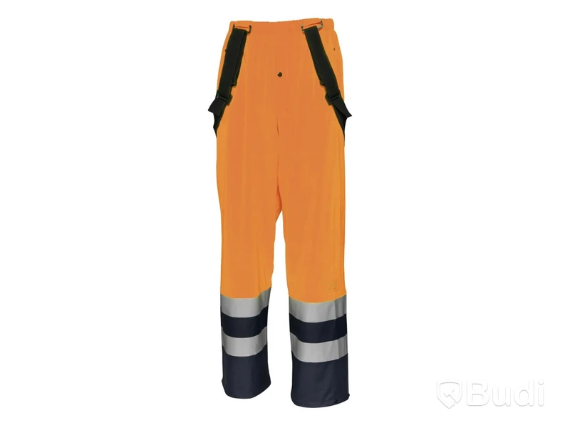 55 st. Regnbyxor Gesto, Hivis klass 2, orange, stl XS