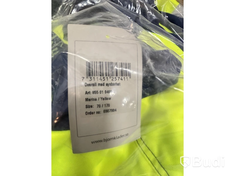 Parti med Overall med synbarhet Björnkläder