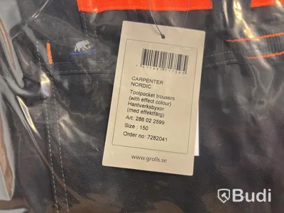 (NEW) Lot of Björnkläder Carpenter Nordic work trousers, various sizes