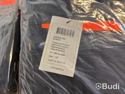 (NEW) Lot of Björnkläder Carpenter Nordic work trousers, various sizes