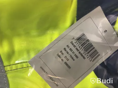 Parti med overall Björnkläder, med synbarhet, olika storlekar