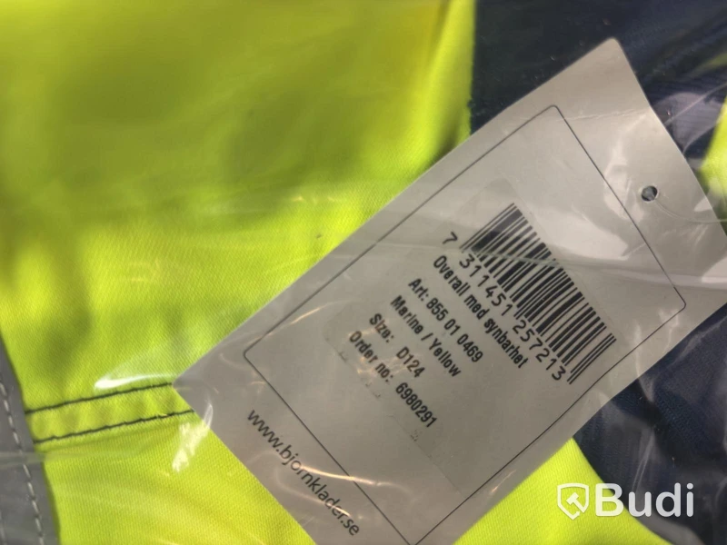 Parti med overall Björnkläder, med synbarhet, olika storlekar