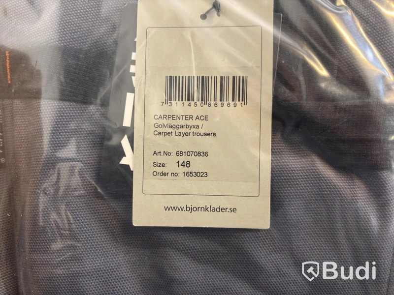 (NEW) Lot of Björnkläder work trousers, various sizes