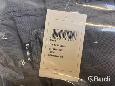 (NEW) Lot of Björnkläder Teknikbyxa tool pocket trousers, various sizes