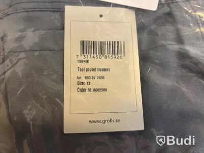 (NEW) Lot of Björnkläder Teknikbyxa tool pocket trousers, various sizes