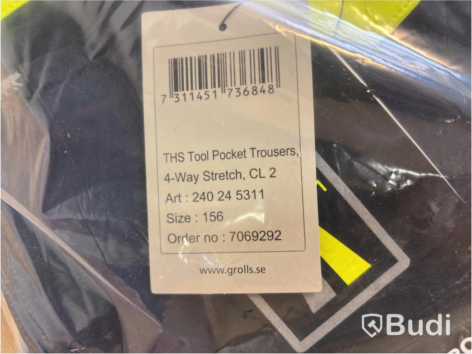 (NEW) Lot of Björnkläder Motion THS tool pocket work trousers, 4-way stretch, Class 2, various sizes