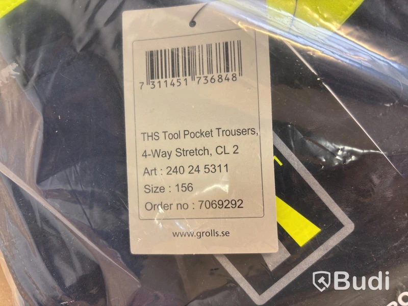 (NEW) Lot of Björnkläder Motion THS tool pocket work trousers, 4-way stretch, Class 2, various sizes