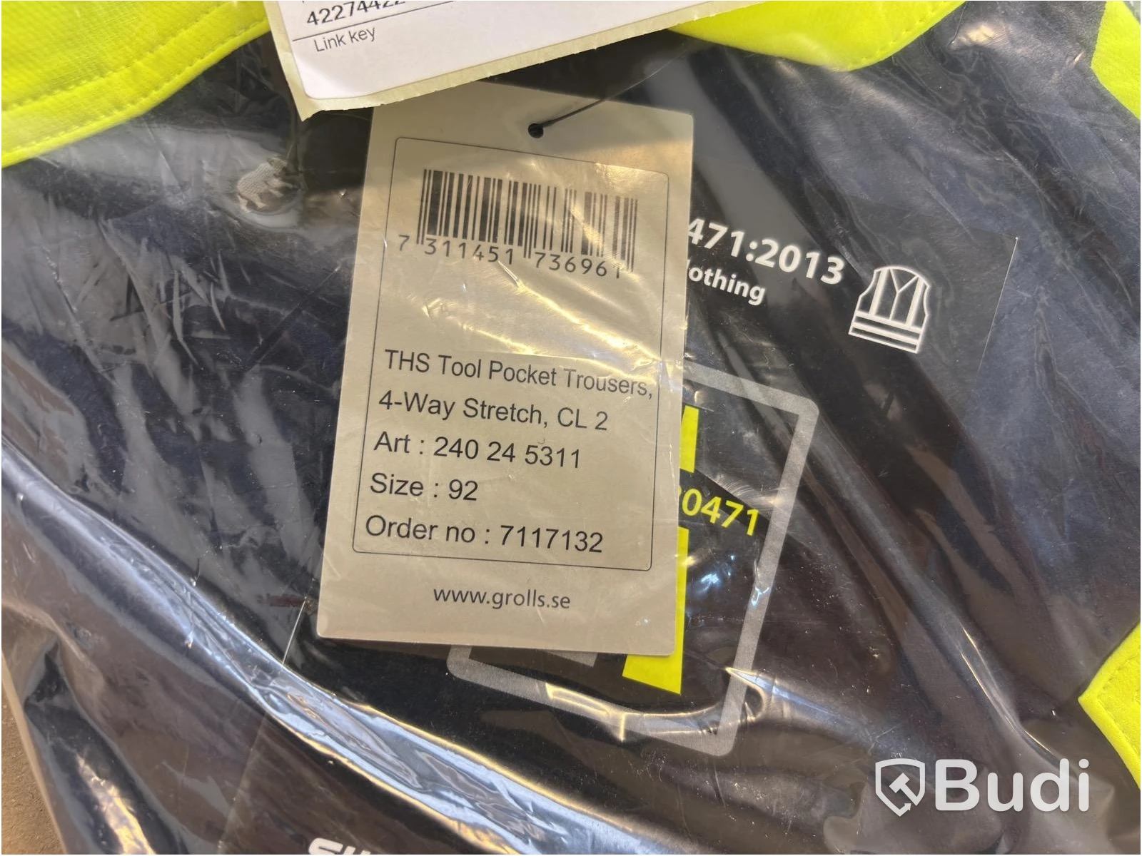 (NEW) Lot of Björnkläder Motion THS tool pocket work trousers, 4-way stretch, Class 2, various sizes