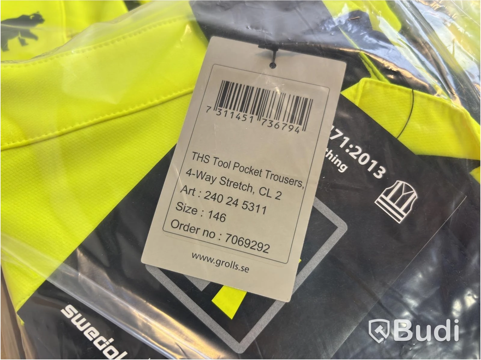 (NEW) Lot of Björnkläder Motion THS tool pocket work trousers, 4-way stretch, Class 2, various sizes