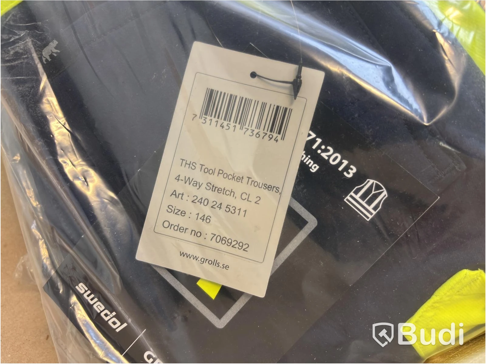 (NEW) Lot of Björnkläder Motion THS tool pocket work trousers, 4-way stretch, Class 2, various sizes