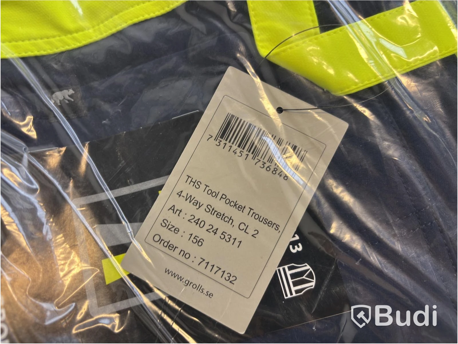 (NEW) Lot of Björnkläder Motion THS tool pocket work trousers, 4-way stretch, Class 2, various sizes