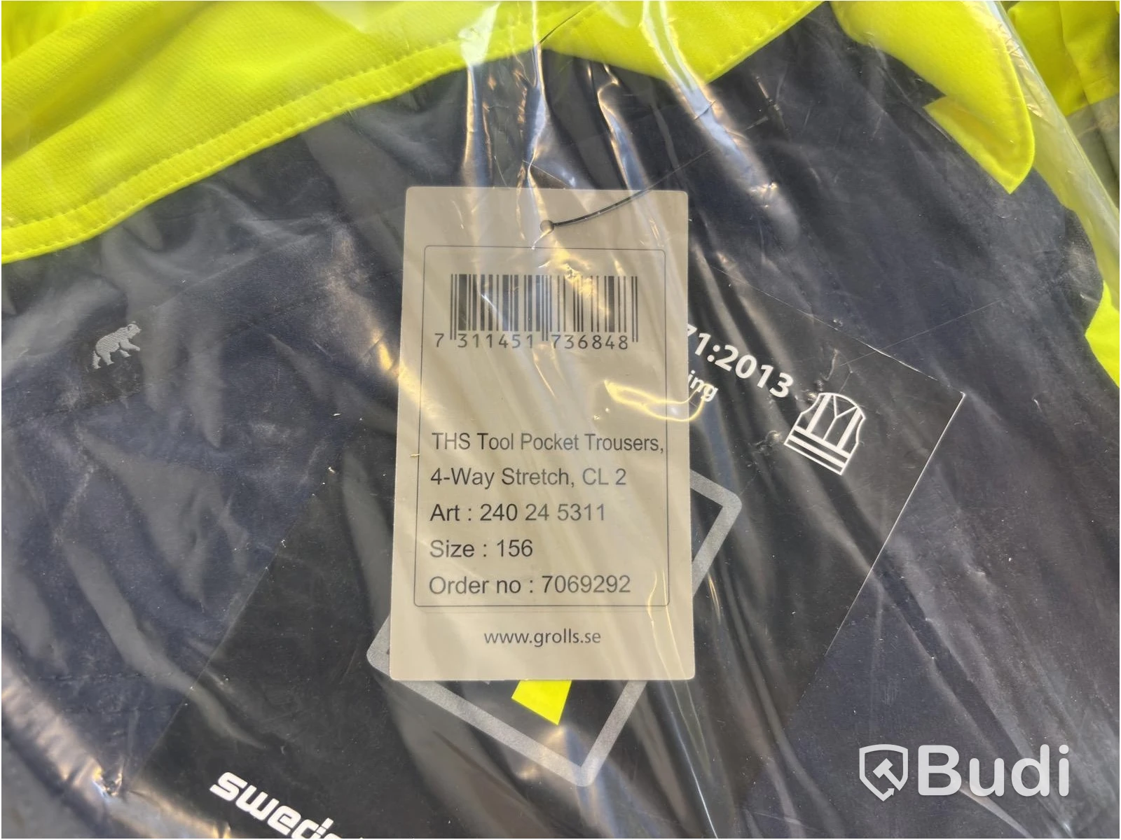 (NEW) Lot of Björnkläder Motion THS tool pocket work trousers, 4-way stretch, Class 2, various sizes