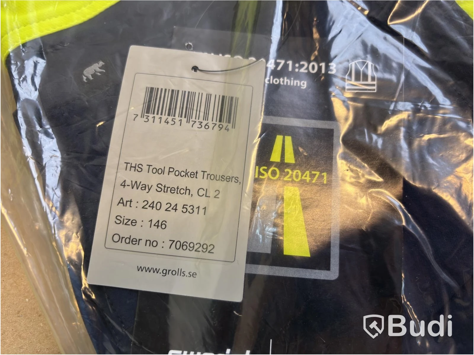 (NEW) Lot of Björnkläder Motion THS tool pocket work trousers, 4-way stretch, Class 2, various sizes