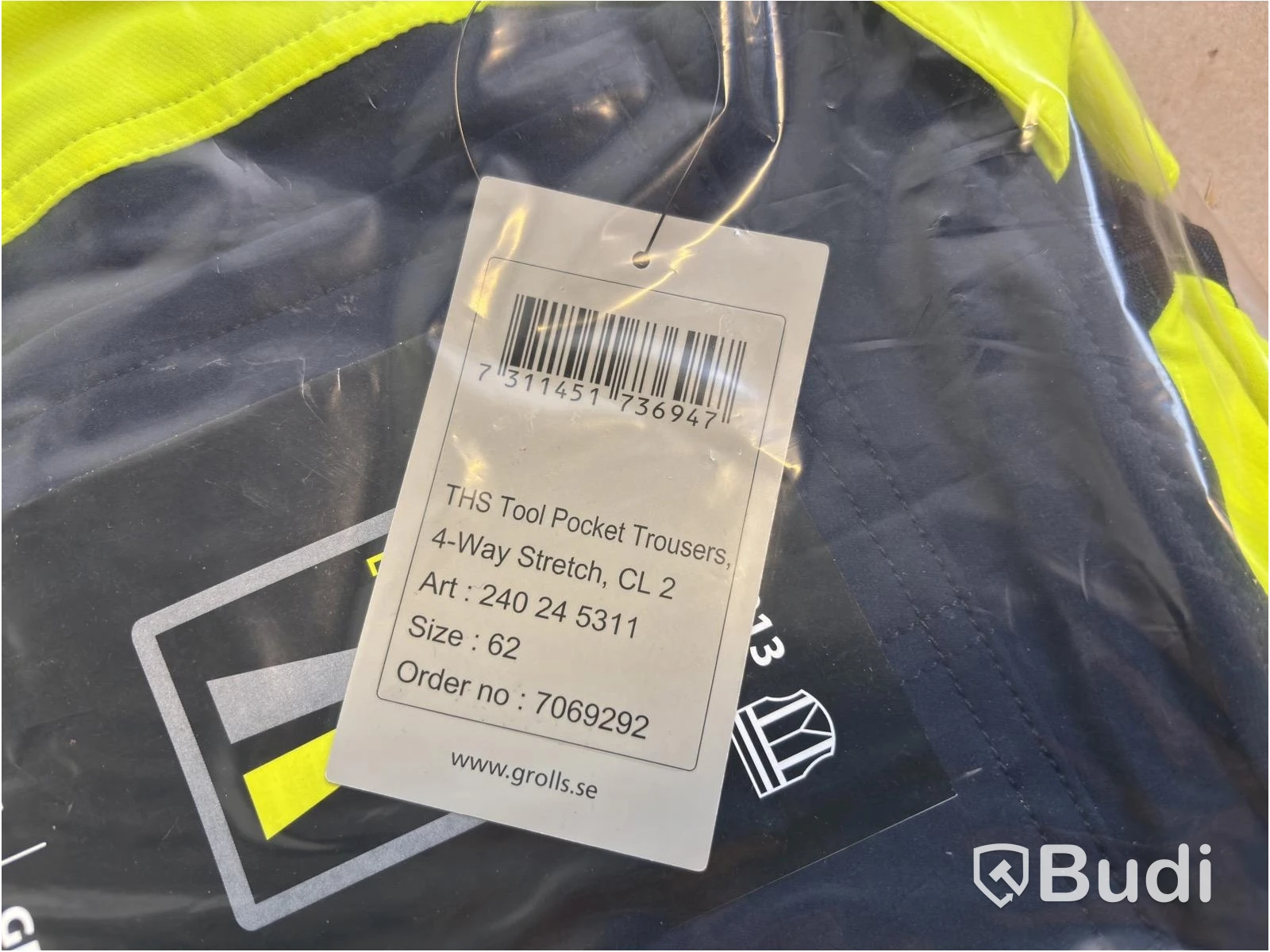 (NEW) Lot of Björnkläder Motion THS tool pocket work trousers, 4-way stretch, Class 2, various sizes