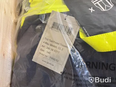 Parti med Arbetsbyxa Björnkläder, Motion, THS tool pocket trousers, 4-way stretch, CL2, olika storlekar