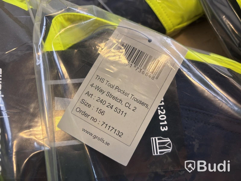 (NEW) Lot of Björnkläder Motion THS tool pocket work trousers, 4-way stretch, Class 2, various sizes