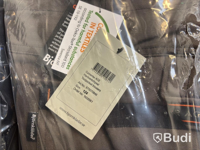 (NEW) Lot of work trousers and sweatshirts, Björnkläder/Carpenter Ace, various sizes and types