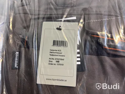 (NEW) Lot of work trousers and sweatshirts, Björnkläder/Carpenter Ace, various sizes and types