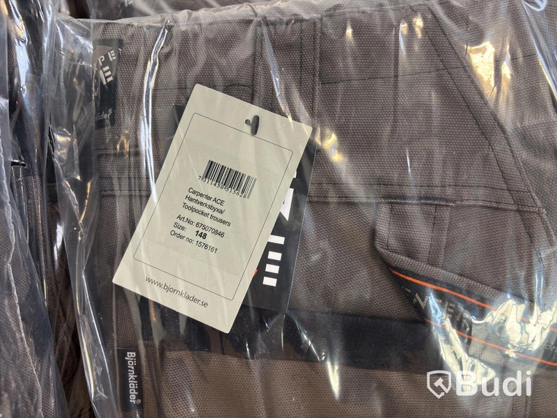 (NEW) Lot of work trousers and sweatshirts, Björnkläder/Carpenter Ace, various sizes and types
