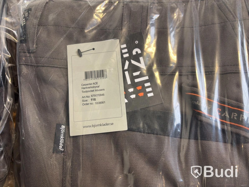 (NEW) Lot of work trousers and sweatshirts, Björnkläder/Carpenter Ace, various sizes and types