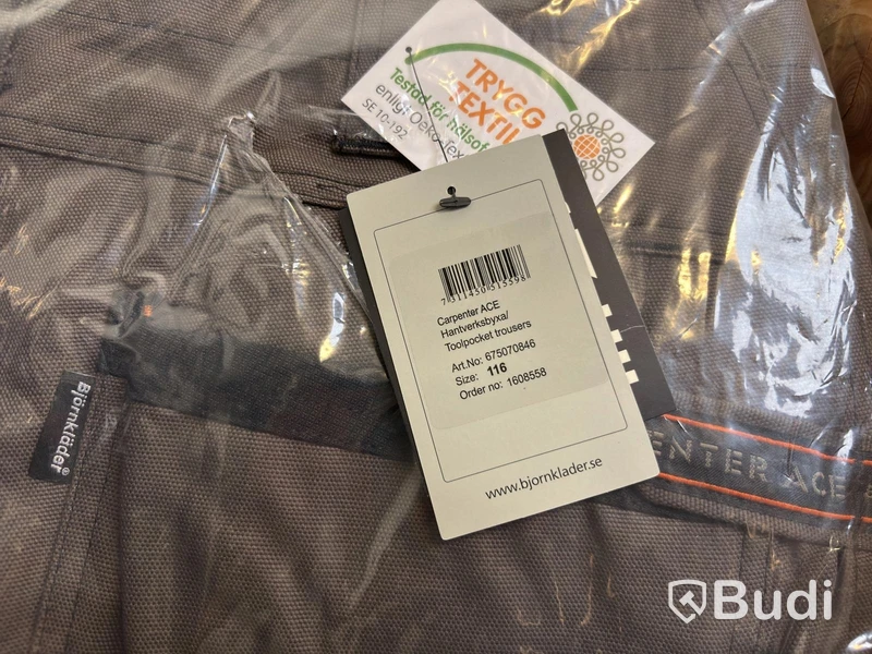 (NEW) Lot of work trousers and sweatshirts, Björnkläder/Carpenter Ace, various sizes and types
