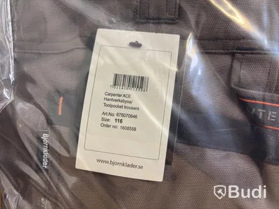 (NEW) Lot of work trousers and sweatshirts, Björnkläder/Carpenter Ace, various sizes and types