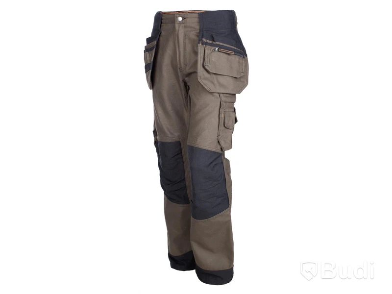 2 st. Hantverksbyxa Björnkläder, Carpenter ACE toolpocket trousers, stl. 124