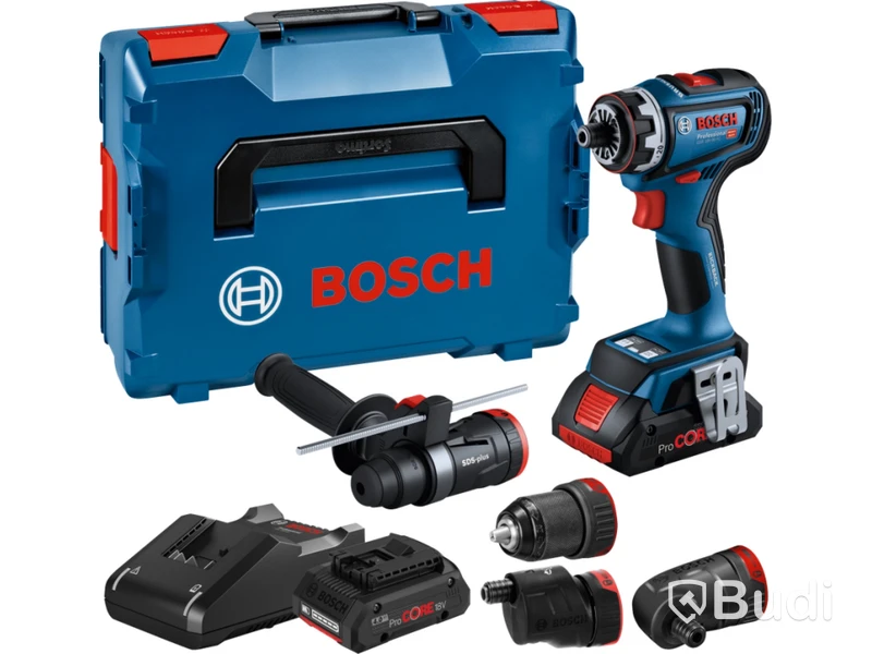 Borrskruvdragare BOSH, GSR 18V-90 FC, inkl. tillbehör