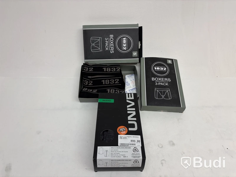 2 st. Pack kalsonger inkl underställströja