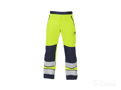 Regnbyxa med hängslen Univern, Stord HiVis inkl. Regnjacka Univern, Stord HiVis