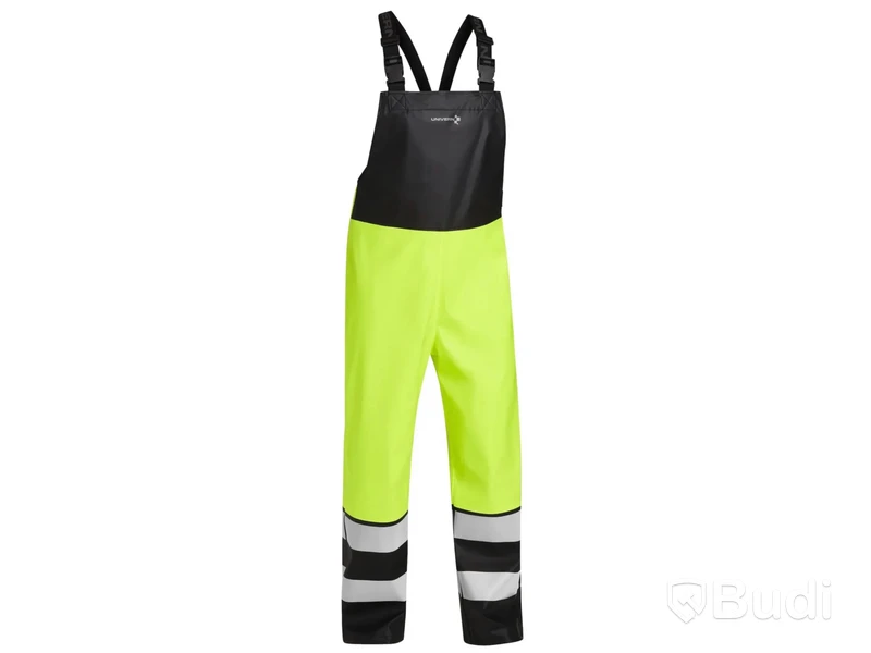 Regnbyxa med hängslen Univern, Stord HiVis inkl. Regnjacka Univern, Stord HiVis