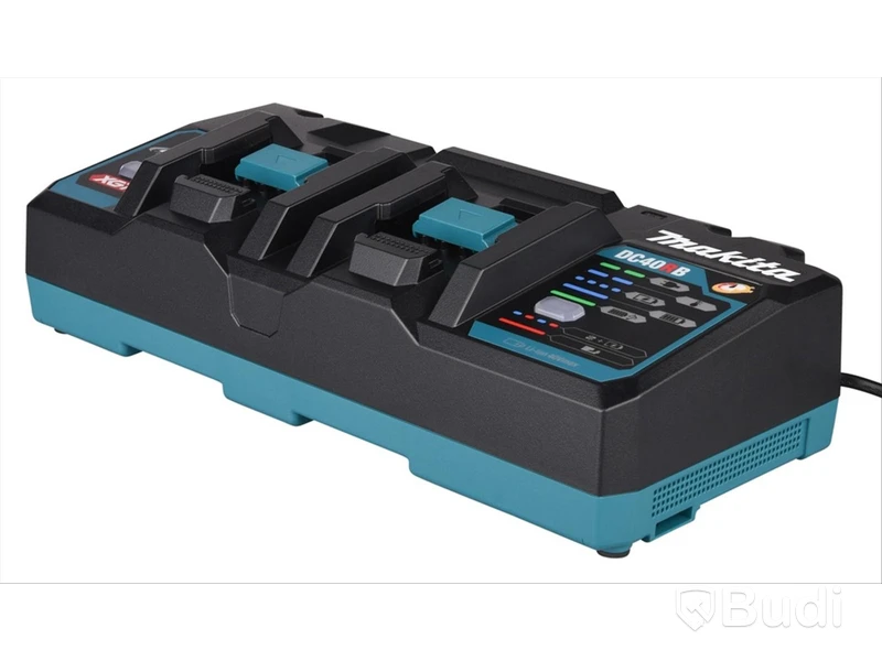 Laddpaket Makita Powerpack XGT DC40RA, inkl. 2 st. batterier och hård väska