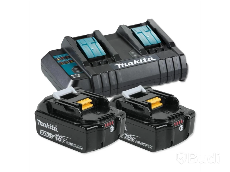 Laddpaket Makita, DC18SH + 2 st. BL1850B batterier