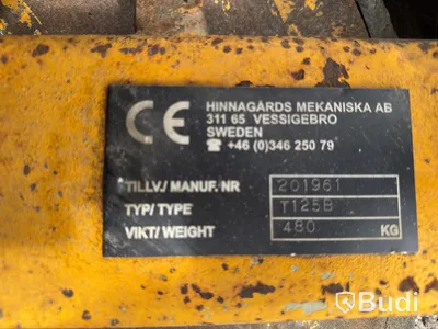 Räckesklipp Hinnagårds mekaniska T125b