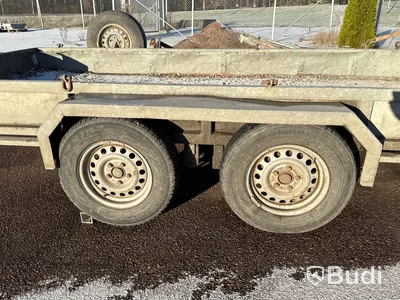 Maskintrailer Tiki TP385-DLB | 3500 kg | 2014