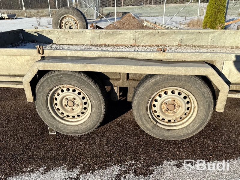 Maskintrailer Tiki TP385-DLB | 3500 kg | 2014