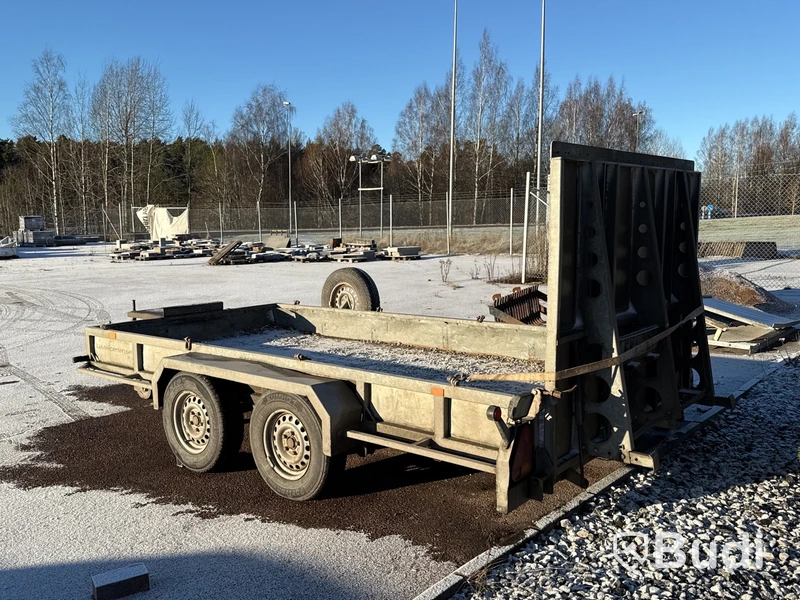 Maskintrailer Tiki TP385-DLB | 3500 kg | 2014