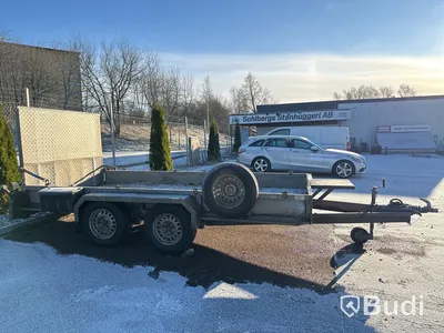 Maskintrailer Tiki TP385-DLB | 3500 kg | 2014