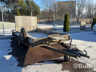 Maskintrailer Tiki TP385-DLB | 3500 kg | 2014