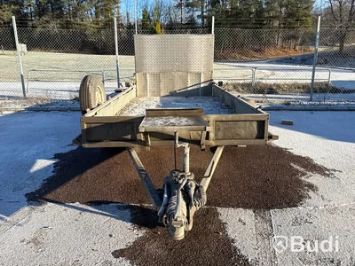 Maskintrailer Tiki TP385-DLB | 3500 kg | 2014
